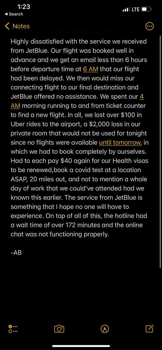 Before anyone decides to book through <a href="/JetBlue/">JetBlue</a> 
Insane behavior towards their customers.