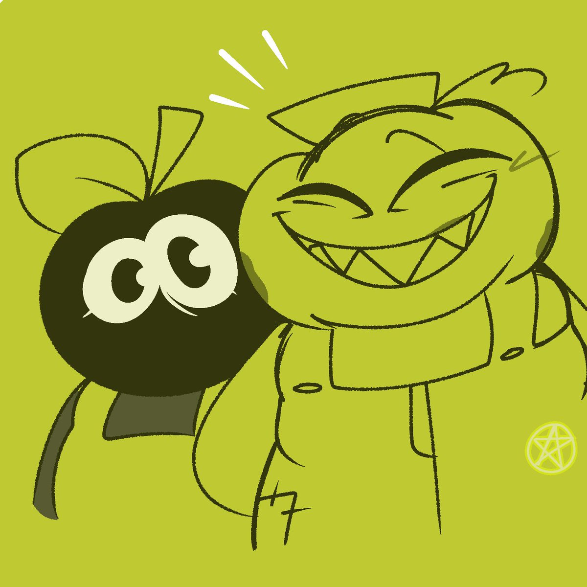 AAFdoodles's tweet photo. They just wanna play a game 0f tag ! N0thing wr0ng there ! -🌀 || #AndysAppleFarm https://t.co/096nPAjQVe
