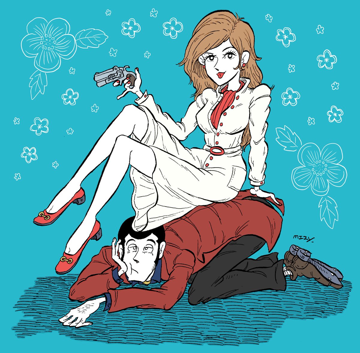 mijinko1031's tweet photo. 春服
#絵 #ルパン絵 #ルパン三世 #峰不二子 https://t.co/vmk0xaP44h