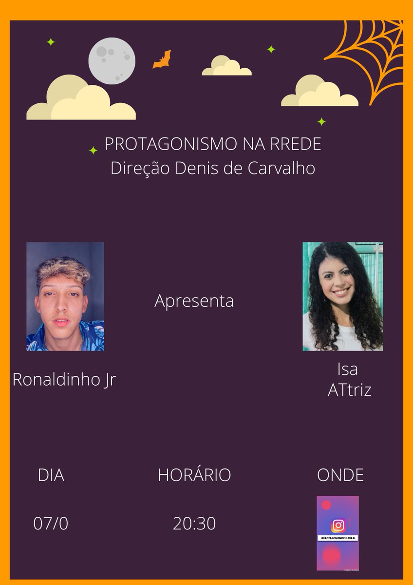 ProtagonismoC's tweet photo. Live dia 7/04 as 20:30h. Não perca! https://t.co/4lYSjoSbyG