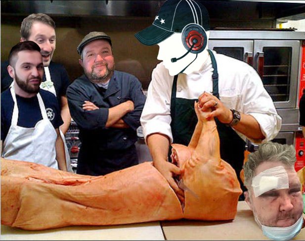 mryellow62's tweet photo. @QuarantinedCoof @ChrisJaramillo_ dude, farmer Jim's going to teach us how pork chops get made. #BestFieldEver https://t.co/qOjx0Hkm6n