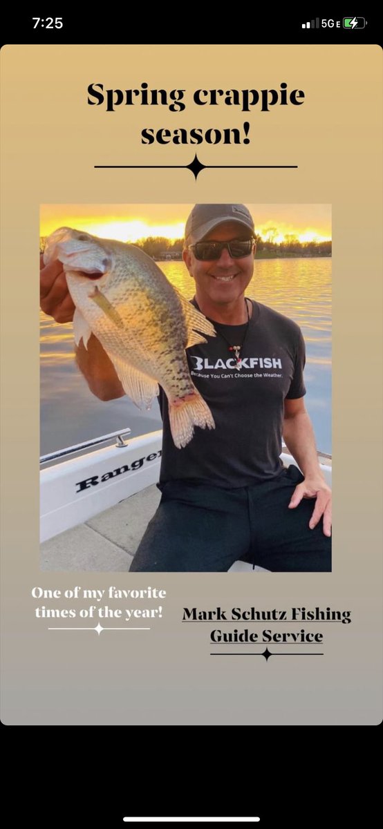 MarkSchutz_'s tweet photo. It’s getting to be that time!  Crappie season! Let’s go! https://t.co/9bhG7CtntH