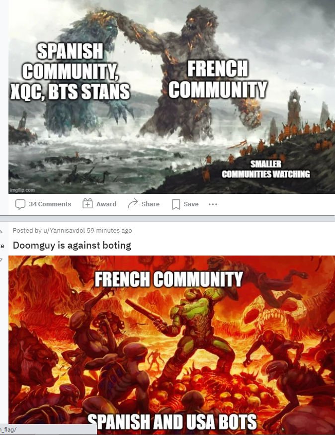 hyppomax's tweet photo. -le reddit est contre vous ouin ouin

le reddit en question : #pixelwar https://t.co/JXJ8OnsieP