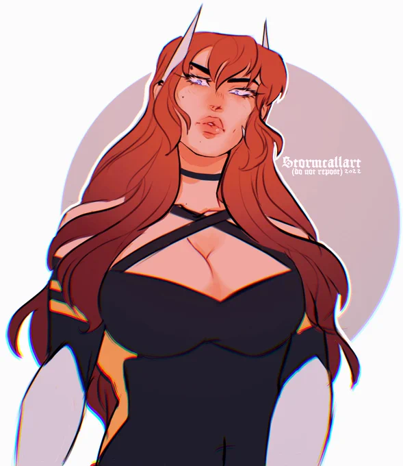 my bnha oc again.. Miss. Igarashi~⛈️ 