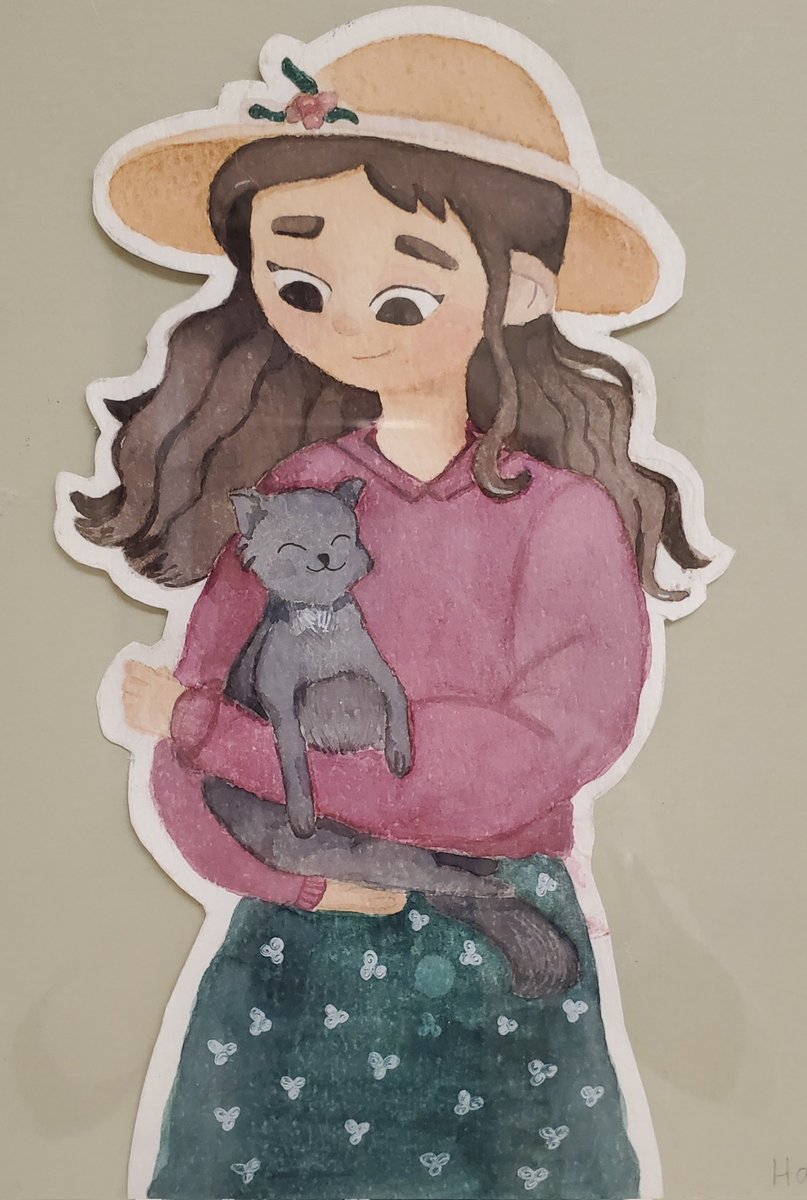 OakVisual's tweet photo. Here are some beautiful works of art created by our grade 12 Cartooning Class. These amazing designs are currently on display in the Oakridge foyer.  Great work Oaks! 👏 https://t.co/dVoTrk3V45
