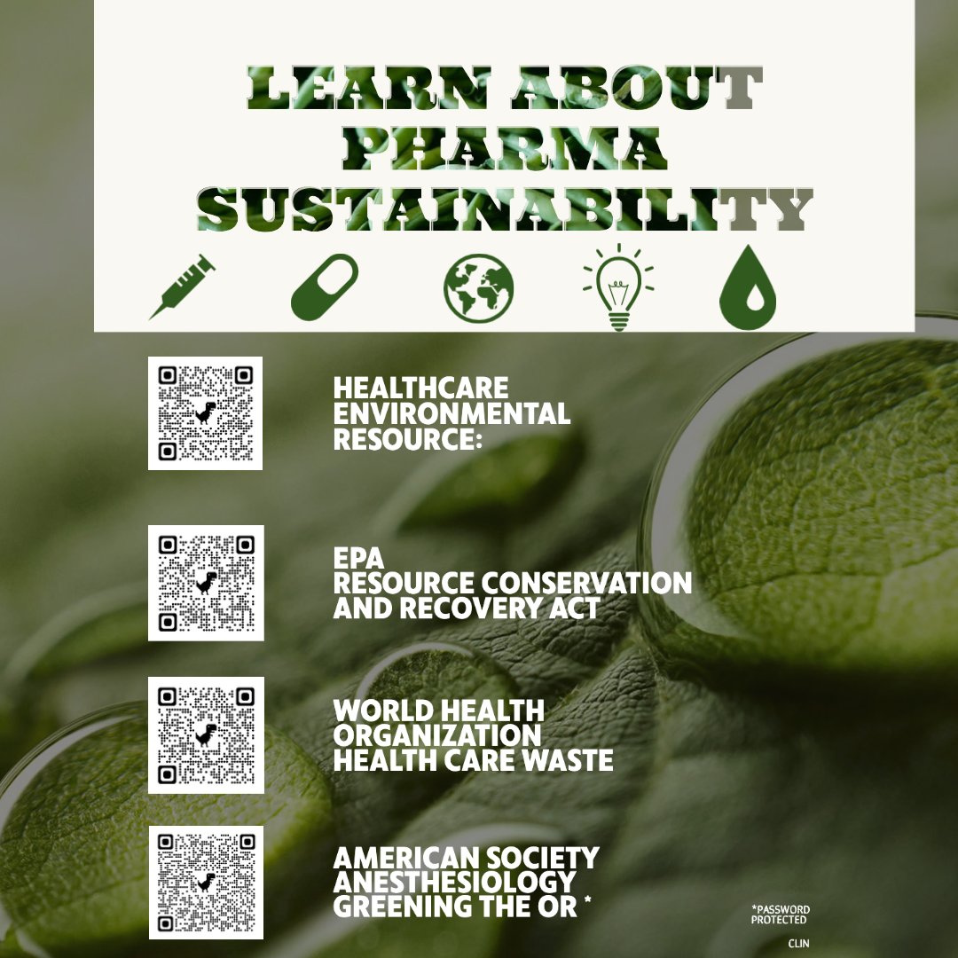 ClimateYes's tweet photo. Sustainability Special Interest Group: reducing and proper disposal of Pharma Waste
Please check out these sites to learn more! https://t.co/HYPVSTrHKF