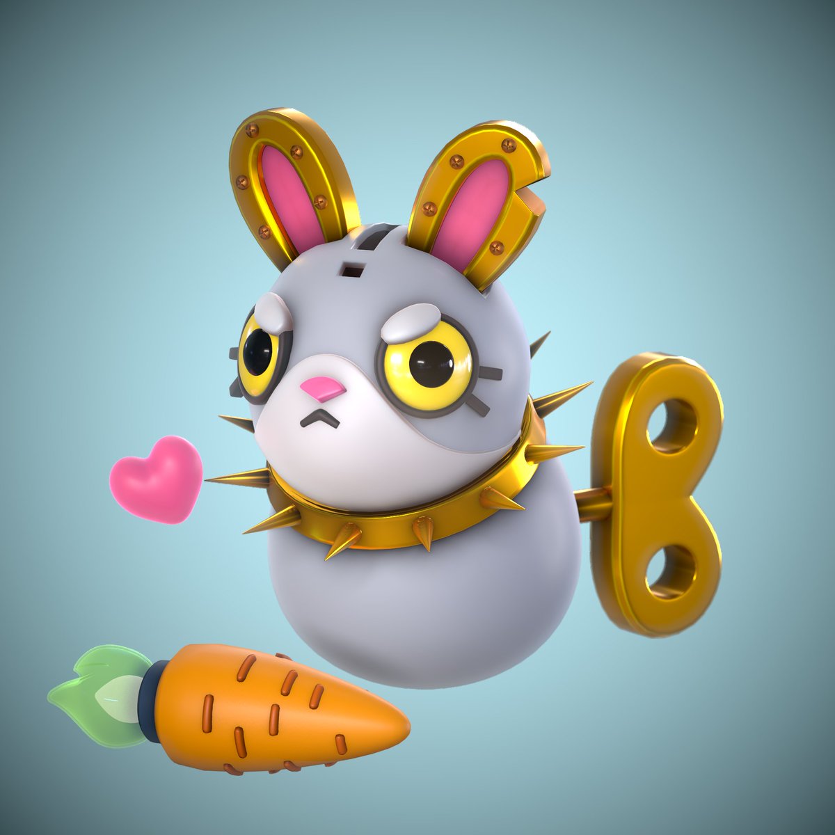 cryptobots_game's tweet photo. Classic Bunny Cryptobot in 3D! π°
Arguably the most unique Classic Bot!
There are only 25 Bunnies in the collection β go explore them and other Fancy Classic Bots on OpenSea! π
β΅οΈ Classic Bots OpenSea: https://t.co/B6cUBOahLX
#ClassicCryptobots #Cryptobots #HistoricalNFT https://t.co/pJiLf1R6z6
