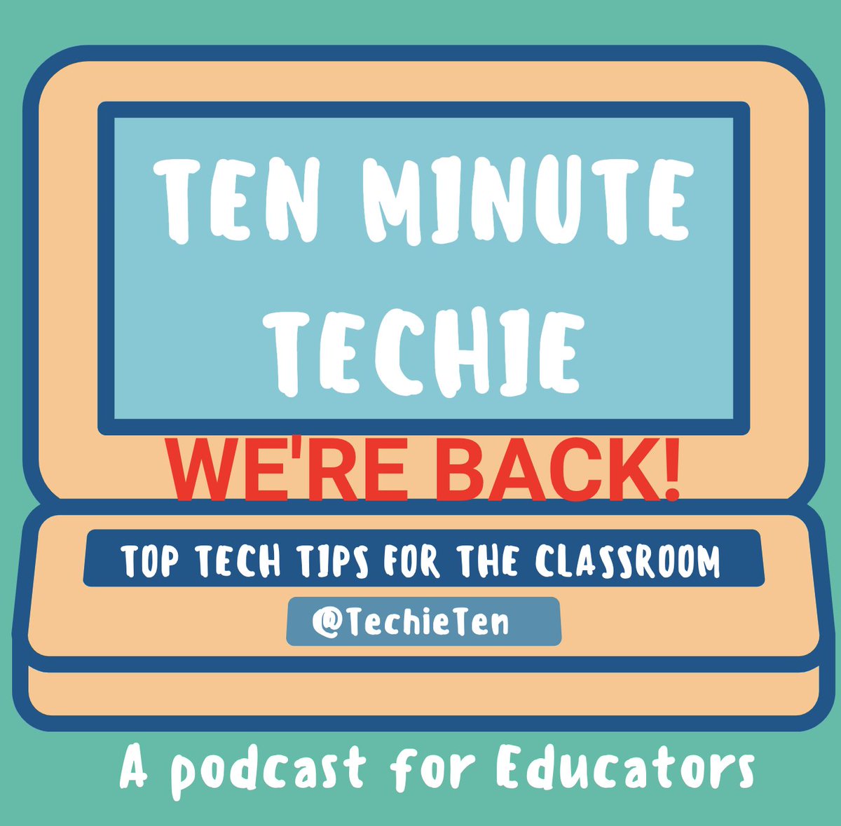 The Ten Minute Techie is back for 2022! 

After a bit of a break (it's been a bit crazy right? 🙃)
Toni is busy recording every week to get some fresh new tech tips &amp; ideas for your classroom!

Check out the last couple of eps here or wherever you listen bit.ly/10mintechie