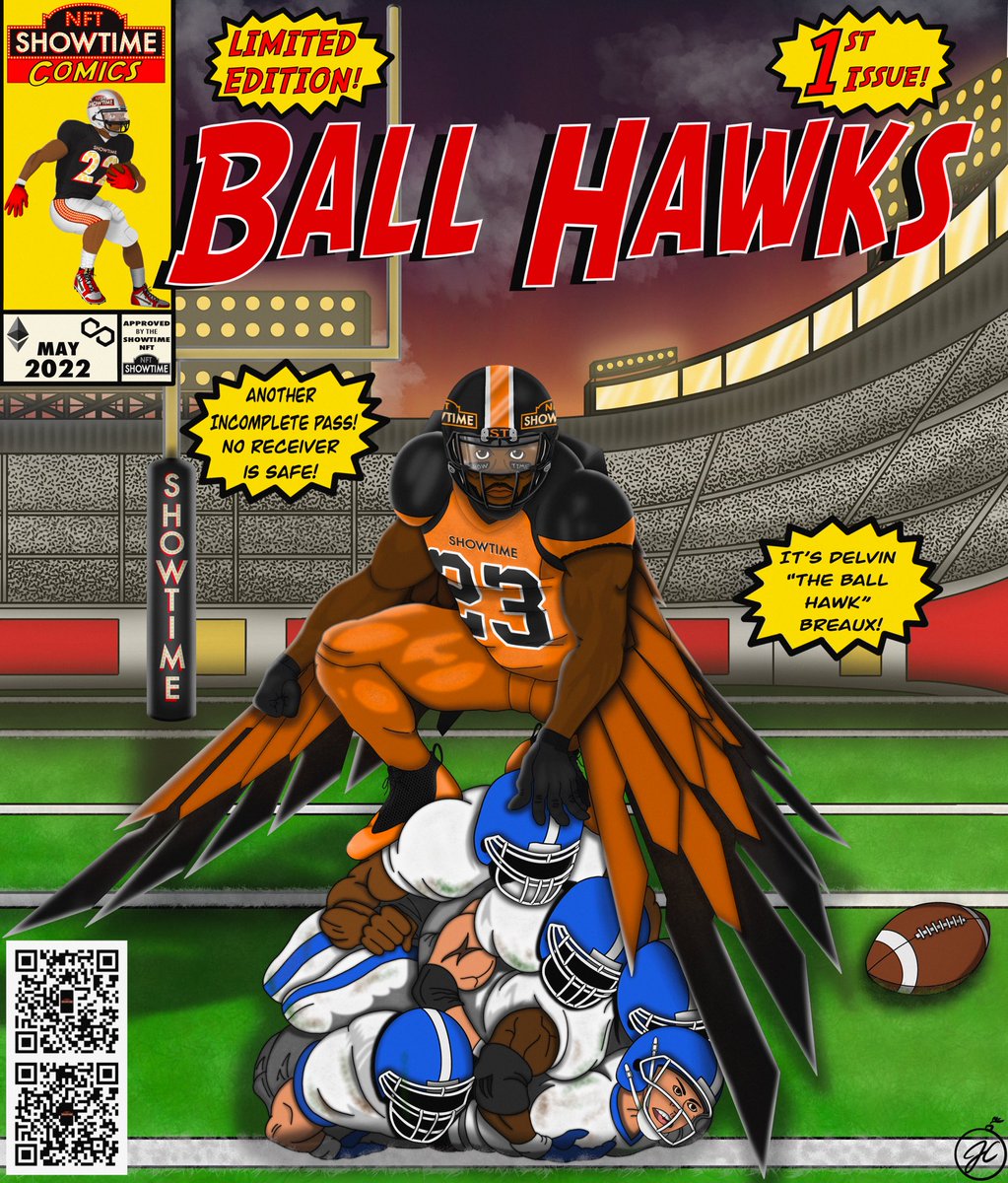 (1/2)

🚨BALL HAWK COLLECTION🚨

To be a Ball Hawk means to play with a sixth sense. A Ball Hawk sees it’s prey and devours. A fearless and relentless competitor… They aren’t built… They are born⚡️