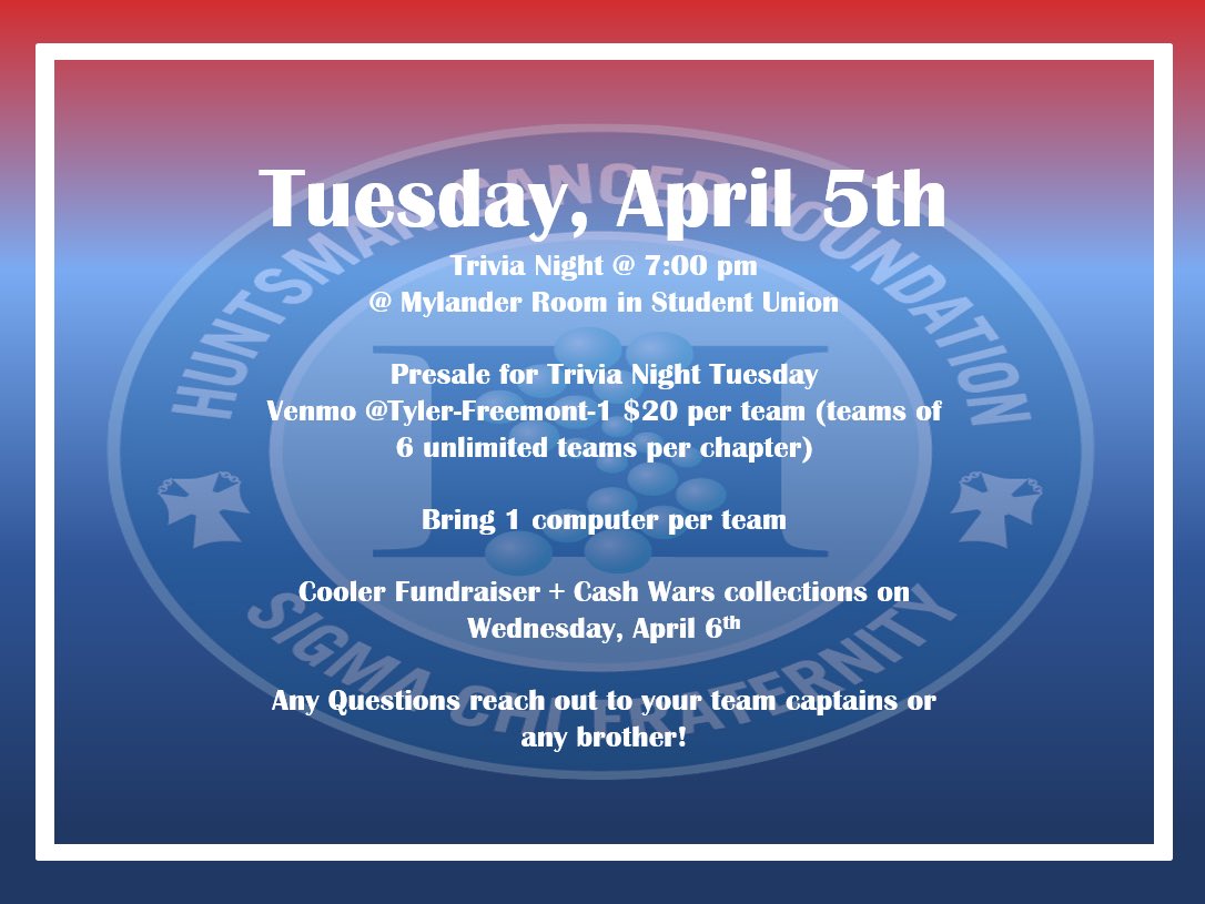 Shoutout to everyone who participated today! Here’s a quick look at tomorrow’s schedule!