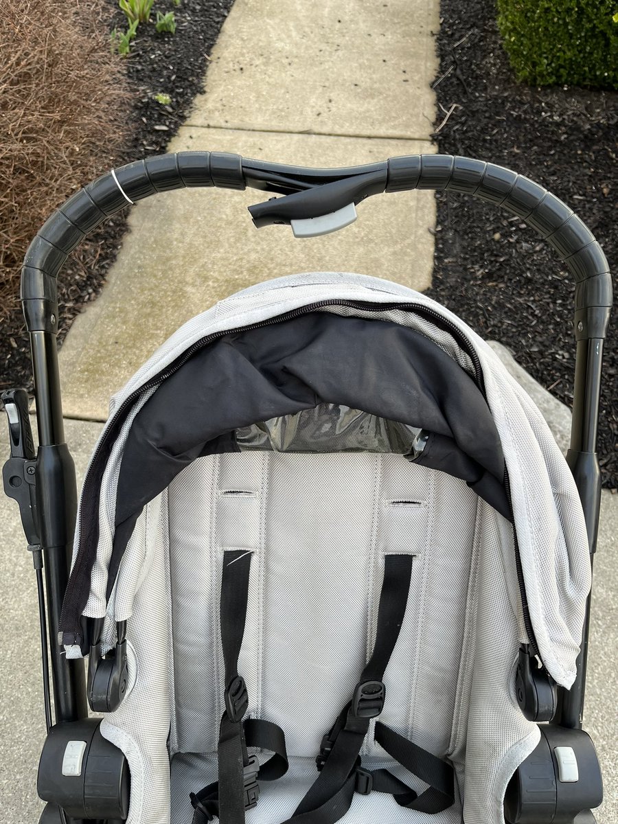 cjwilliams0820's tweet photo. So @FlyFrontier destroyed our 9 month old $800 double stroller and they emailed us today offering $100 travel voucher.  Don’t even know what to say.  #dobetter #CustomerService https://t.co/PhQZQmsCkr
