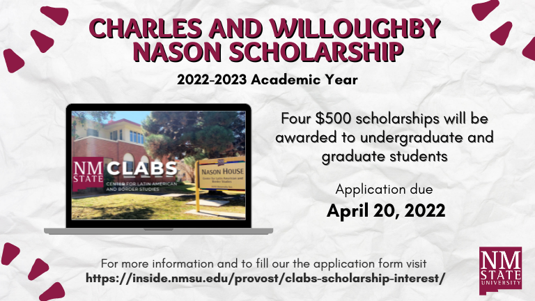 Nmsu Spring 2023 Calendar Nmsu Center For Latin American And Border Studies (@Nmsuclabs) / Twitter