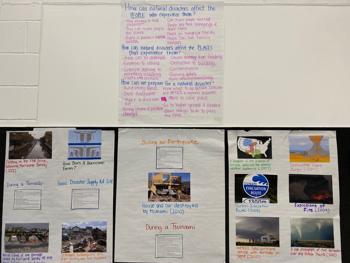 Our fifth graders are beginning to learn about natural disasters on our planet. <a href="/ELeducation/">EL Education</a>