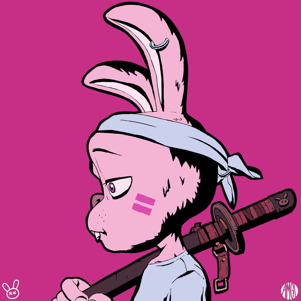 Since the <a href="/AzukiOfficial/">Azuki</a> community is showing mad love to the Hooligans right now. Here's some love back. What would you call her? 🐰

#Karrotgang #Azuki #NFTs