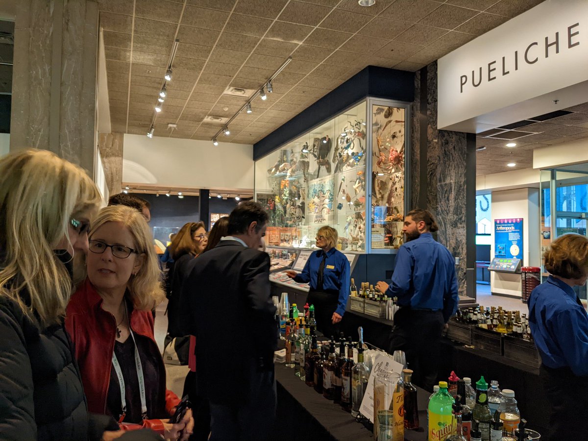 It's a perfect evening for A Night at the Museum! #EFAcon attendees are gathering together at the Milwaukee Public Museum for a networking party where they'll enjoy drinks, hors d'oeuvre, and conversation as they explore the first two floors of the museum.