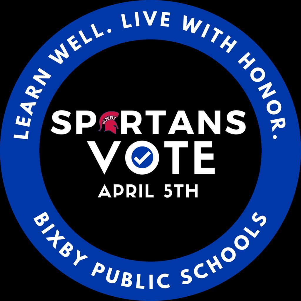 Remember #spartansvote tomorrow, April 5th ! It's school board election day!

Find your polling place and view the sample ballot at okvoterportal.okelections.us