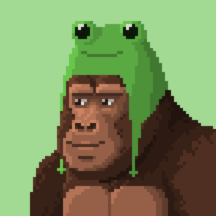 gorillabits_NFT's tweet photo. Looks like this gorilla found a 🐸 friend :)
@FroggyFriendNFT
#NFT #NFTCommunity #NFTCollection #gorillabytes https://t.co/Jfxb7zjK6k