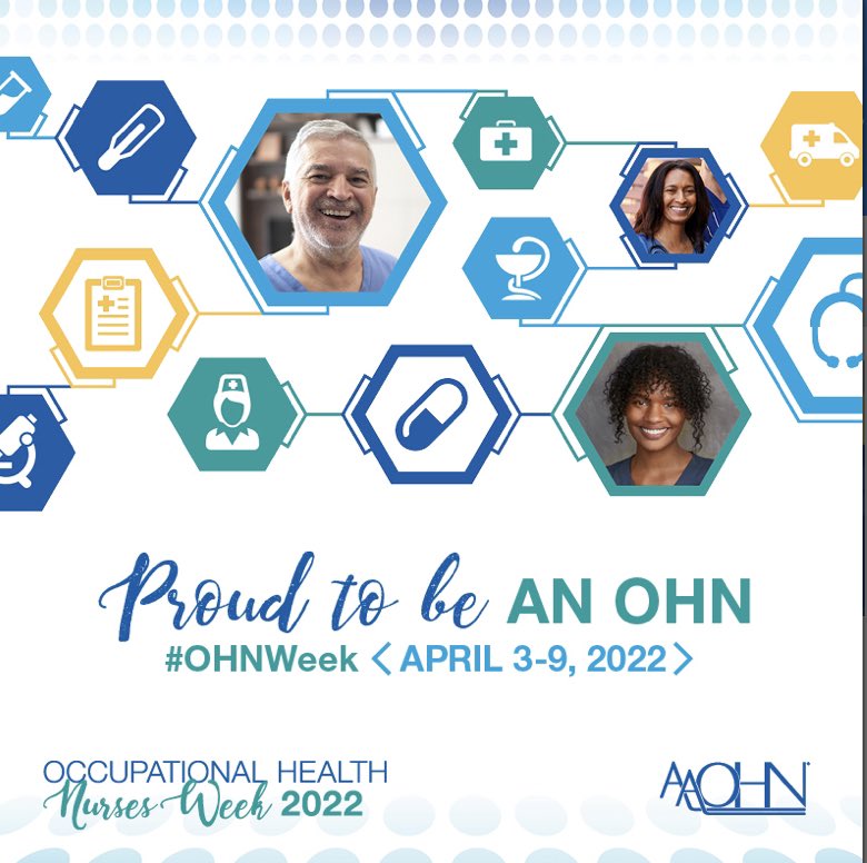 CharP_RN's tweet photo. Happy Occupational Health Nurses (OHN) Week! #OHNWeek https://t.co/fhkAkB2KsY