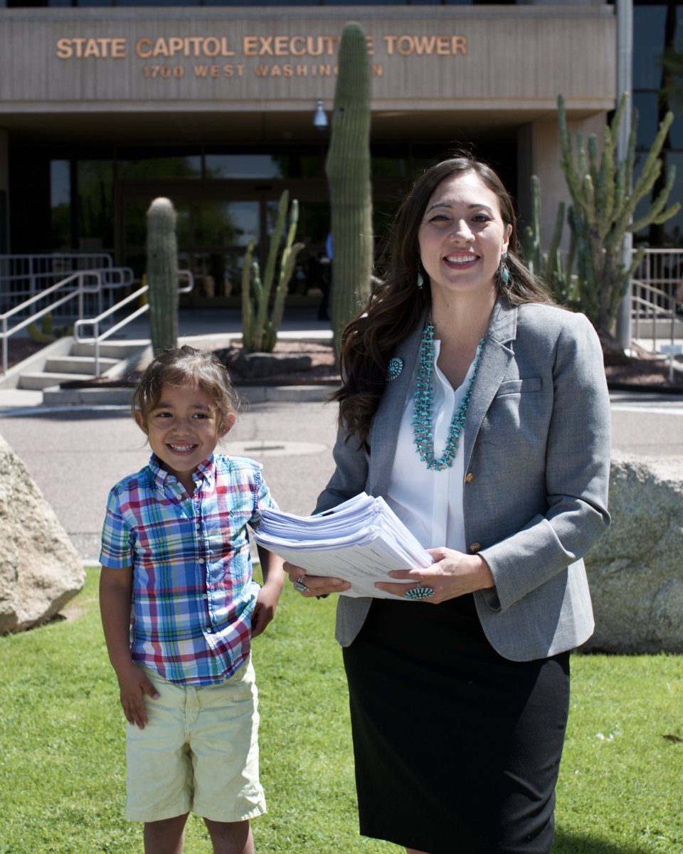GingerForAZ's tweet photo. WOO HOO! Thank you to my neighbors, friends, family &amp; volunteers in AZ-01! This morning I officially filed to become Arizona's first-ever Native American Congresswoman. Together we will grow Arizona’s economy, protect our environment, &amp; make healthcare more affordable. Ahéhee’! https://t.co/rkd9PIyu5h