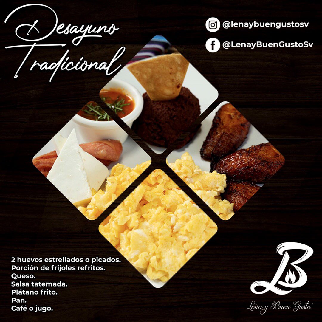 aletorrento's tweet photo. El desayuno tradicional en mi restaurante cuesta $3.99 🙈 incluye refill gratis de café o jugo 🙈 está en “Plaza El Bosque” en Ahuachapán 🙃 por si lo quieren visitar en Semana Santa, amiguitos de Tw 🤞🏻 https://t.co/JuhfPv7BoS