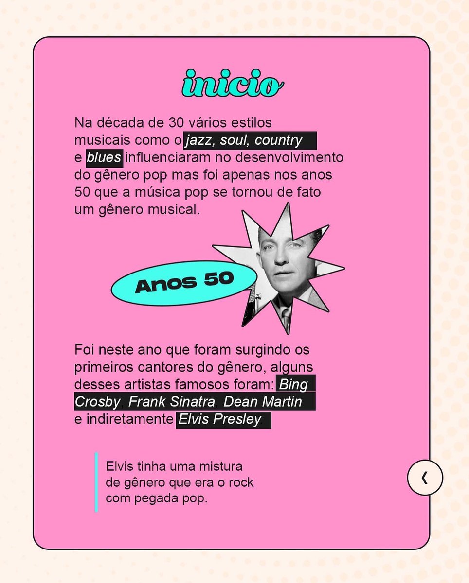 PopSplashStore's tweet photo. [+] Muitos artistas do pop marcaram diversas gerações, desde Frank Sinatra à atualidade com cantoras como Billie Eilish. https://t.co/Ja45PalvGP