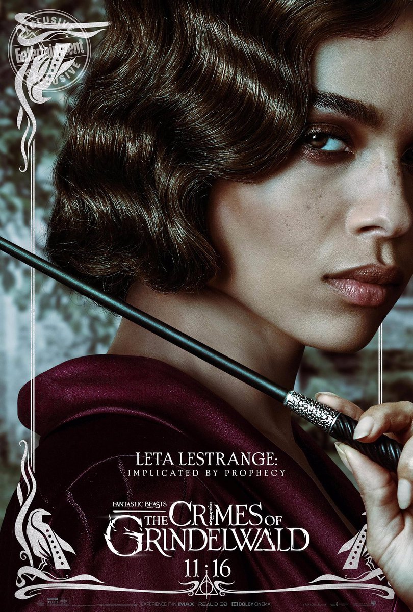 _Potter_Head_7_'s tweet photo. #FantasticBeasts
#Seraphina
#LetaLestrange
#LallyHicks https://t.co/NUaJ1Q7Atk