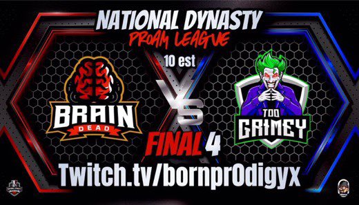 Today's To Do List:

<a href="/NatDynastyPL/">National Dynasty Pro Am League</a> Final 4 vs <a href="/TG2kGAMING/">TOO GRIMEY</a> 

PG - @HydeZenny ♟
SG - <a href="/BXpr0digyx/">Prod</a>🎯
Lock - <a href="/ClutchohGod/">Clutch</a>🔒 
PF - <a href="/tackoboutit1/">Tacko Bout It</a>📦
C - <a href="/RoanesWorld/">Roane VE</a>🐴 

twitch.tv/bornxpr0digyx

@VE2KClan <a href="/iNetworkSports/">iNetwork</a> @UBL2KLEAGUES @iRaps2k <a href="/Big_Brudda_PURP/">Coach Purp</a> <a href="/yeynotgaming/">LVI YEY</a>