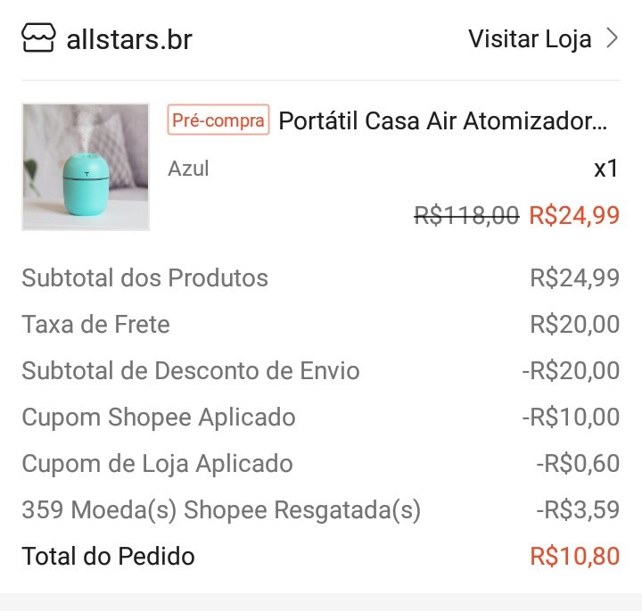 lffxs's tweet photo. @sddescontos Veio aí o umidificador de ar pra respirar melhor nas crises de rinite, obrigada adm xará ❤ https://t.co/o6fRA4KKHN