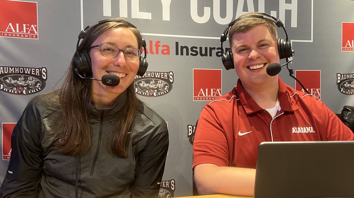 Margo Geer is on <a href="/HeyCoachAlabama/">Hey Coach</a> with Roger Hoover!!

#BamaSpeed #RipTide #RollTide