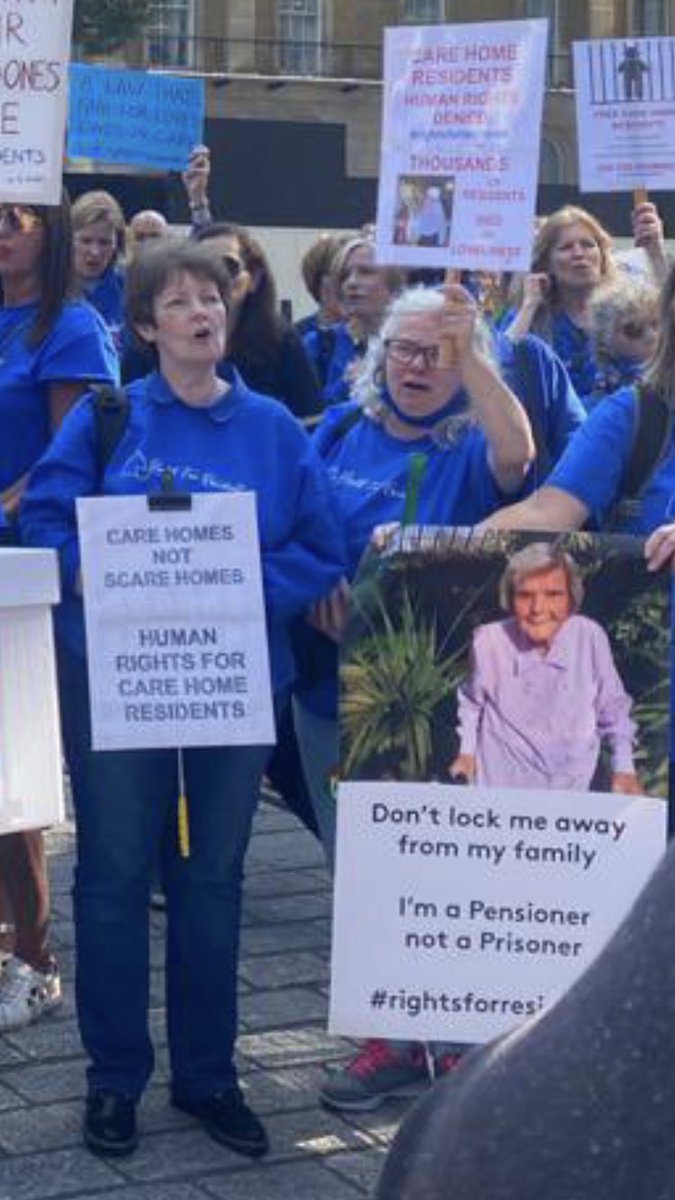 Don’t lock our elderly away they are pensioners not prisoners !!!