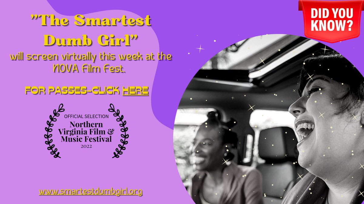 1mswrite's tweet photo. Calling all FILM LOVERS! My 7th short film will be virtually screening this week. Starring Zainab Johnson from "Upload" &amp; comedian Jenny Zigrino. https://t.co/8sOYjB1Y5N