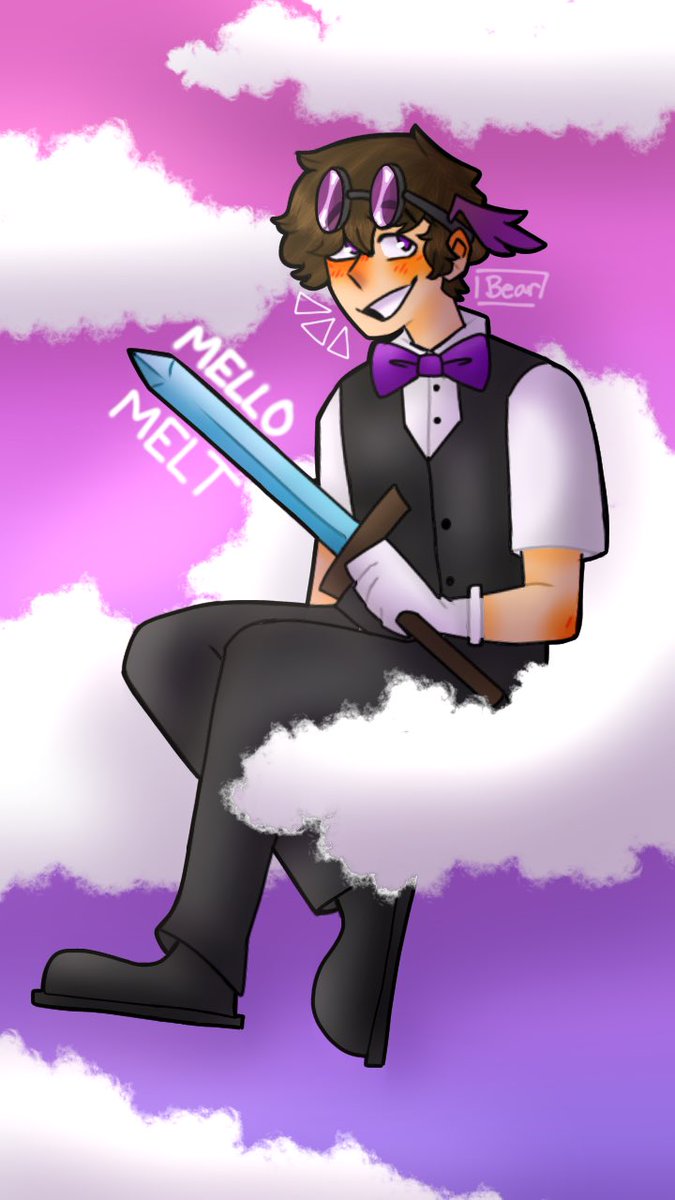 bearorsmth's tweet photo. Mr melt to brighten your day :] 💜

#melttwt #meltfanart https://t.co/EobtUVHCMW