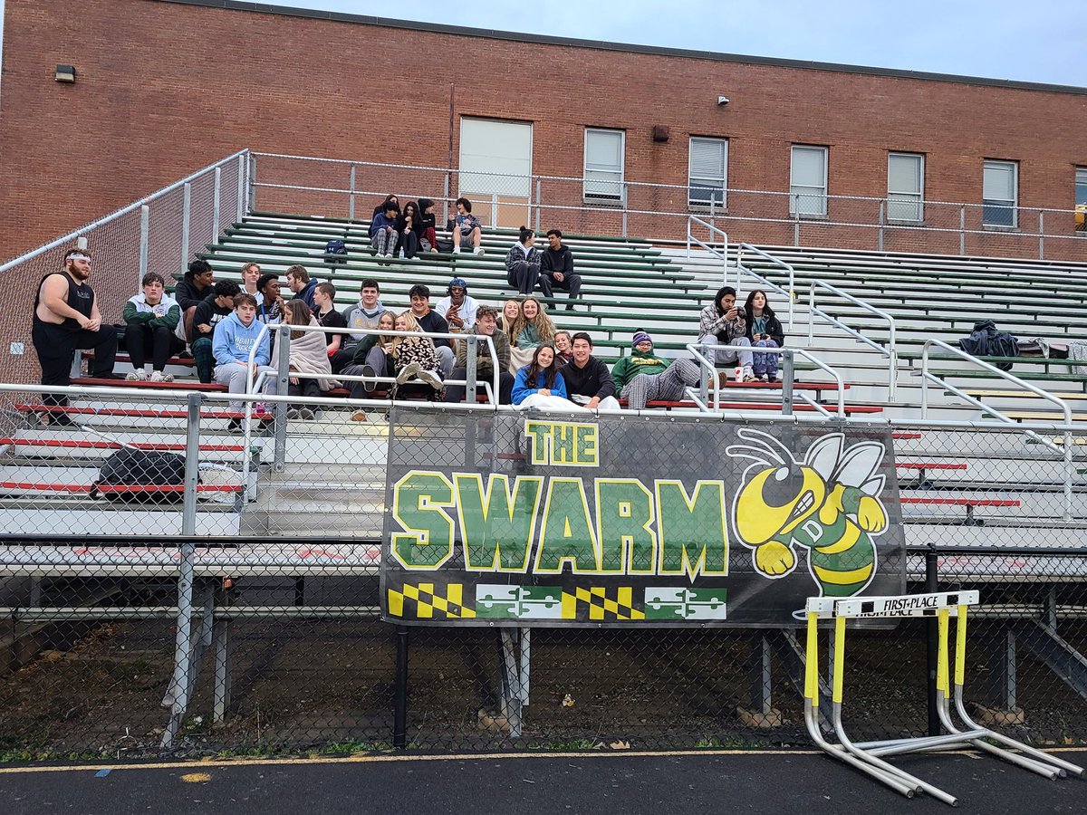 No matter the sport or the weather <a href="/DHS_Swarm/">The Swarm</a> comes out to support.