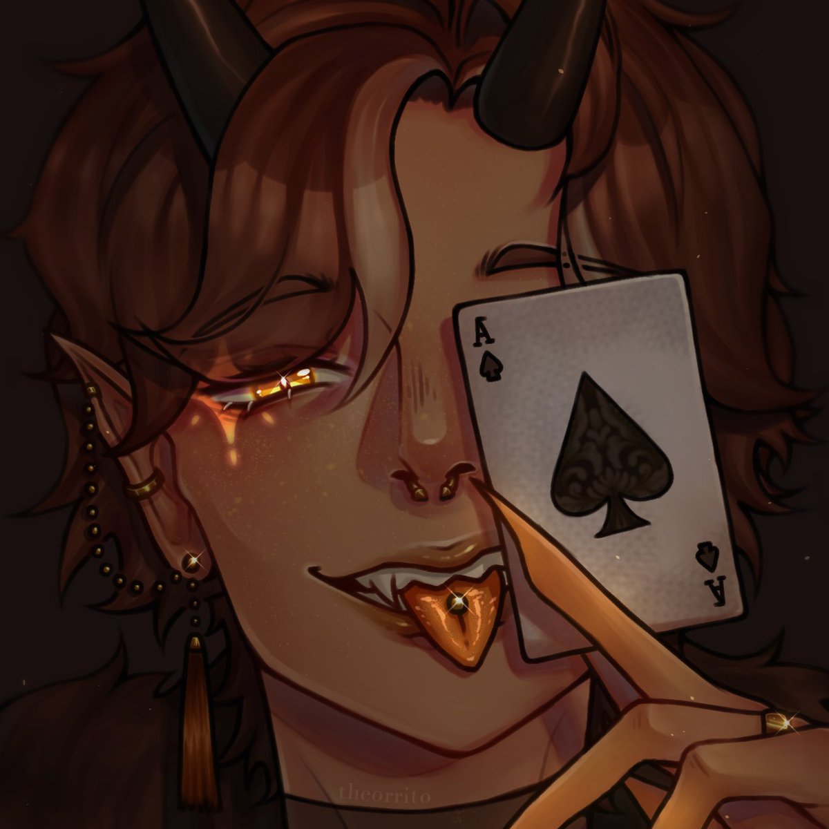 MGKICORE's tweet photo. It’s a card of misfortune, yet ranks higher than the King

#originalcharacter https://t.co/nG33Csorbg