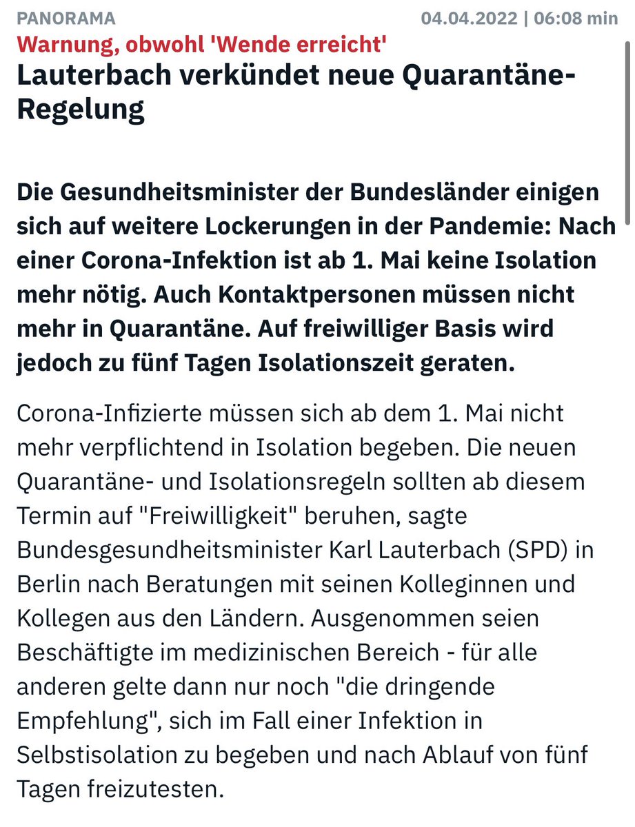 Ist das ein verspäteter Aprilscherz?