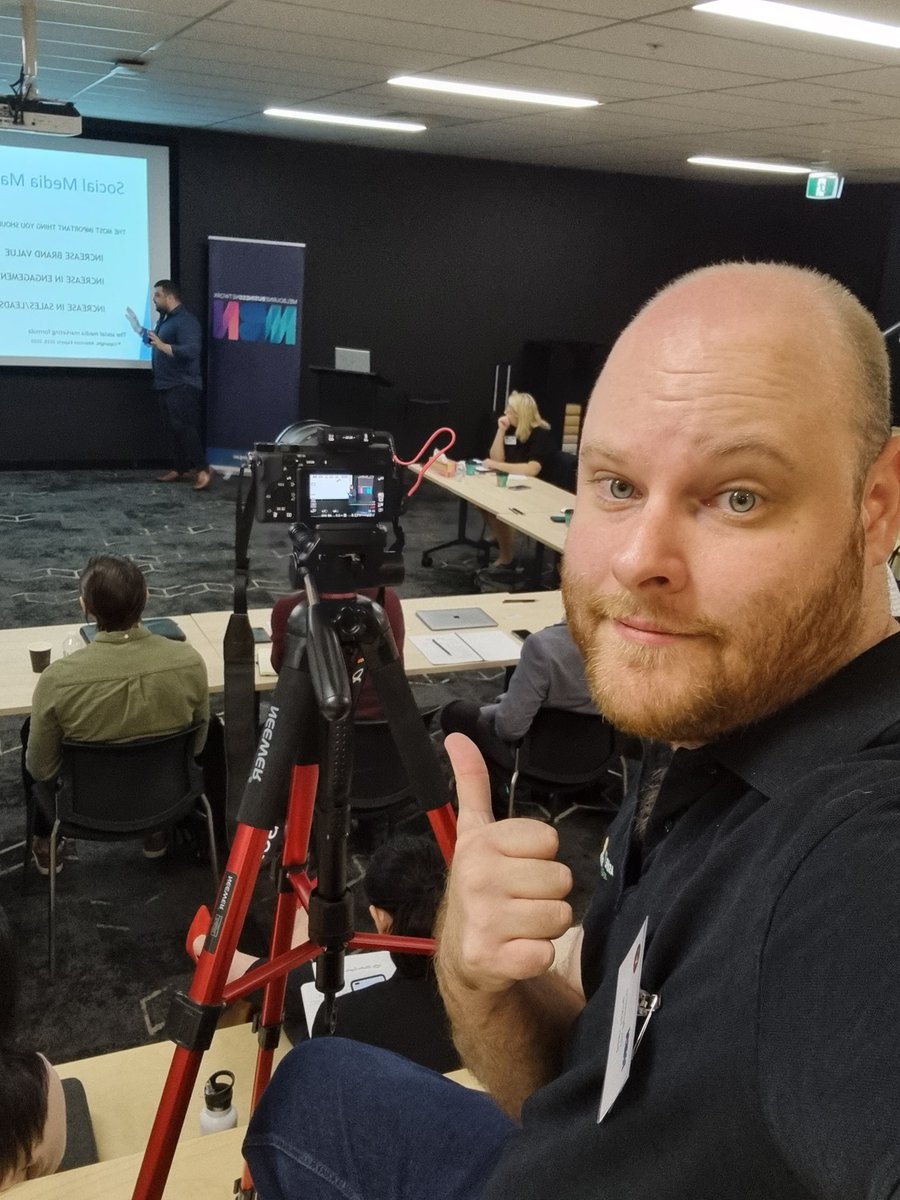 tim_beanland's tweet photo. Filming today for Melbourne Business Network 

Living my passion 

#events #keynotespeaker #videomarketing #passion https://t.co/ZOqobQtiSs