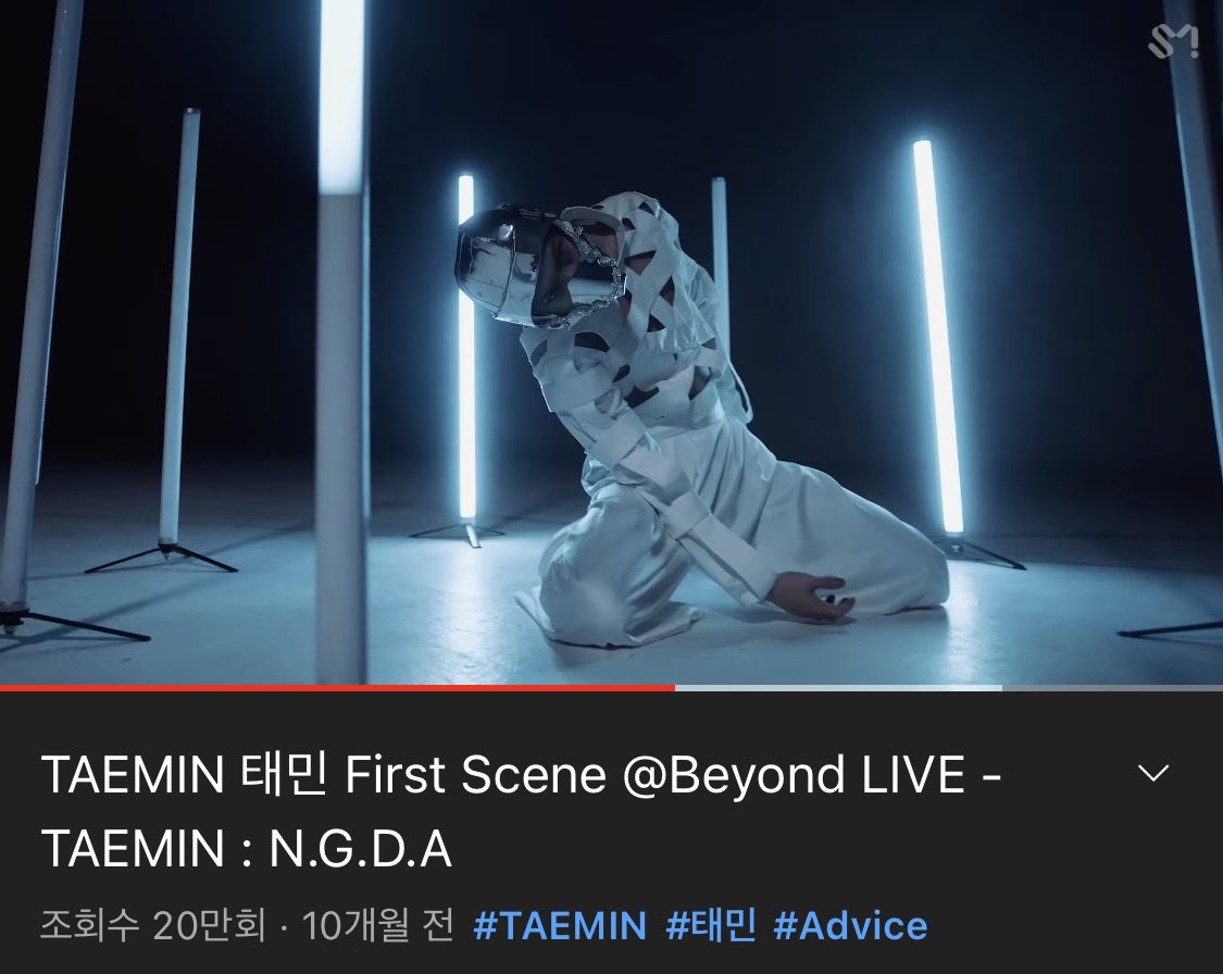 TMbbcheese's tweet photo. First Scene @ Beyond LIVE - NDGA
⬆️ 20만뷰 돌파! 🥳🥳🥳

#태민 #TAEMIN #NDGA
https://t.co/koEVDIvJkr https://t.co/ZampmKzdF9