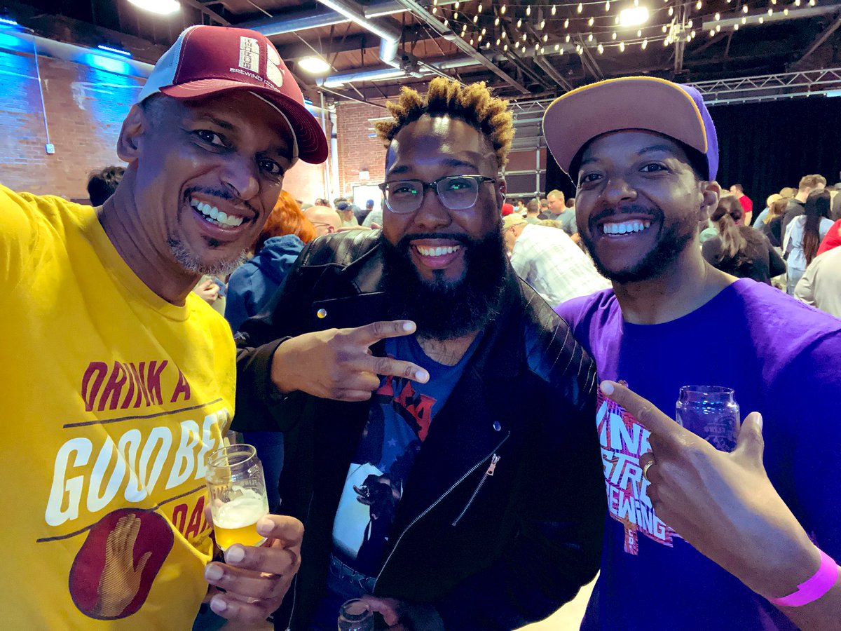 beerswithnigel's tweet photo. Always great to catch up with the homies at a beer fest! @SentricStyles @kemetcoleman @eleventhreeKC @woodiej52 @Vinestbrewing #SpringflingKC https://t.co/OsYttTfZ3d