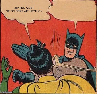 overflow_meme's tweet image. Zipping a list of folders with Python stackoverflow.com/questions/7174… #python #python27 #python3x #csv #zip