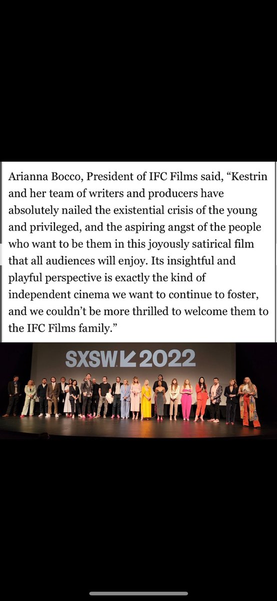 ✨❤️⚡️ <a href="/sxsw/">SXSW</a> @IFCFilms <a href="/BrittRentschler/">Britt Rentschler</a> <a href="/VanessaChester/">Vanessa Chester</a>