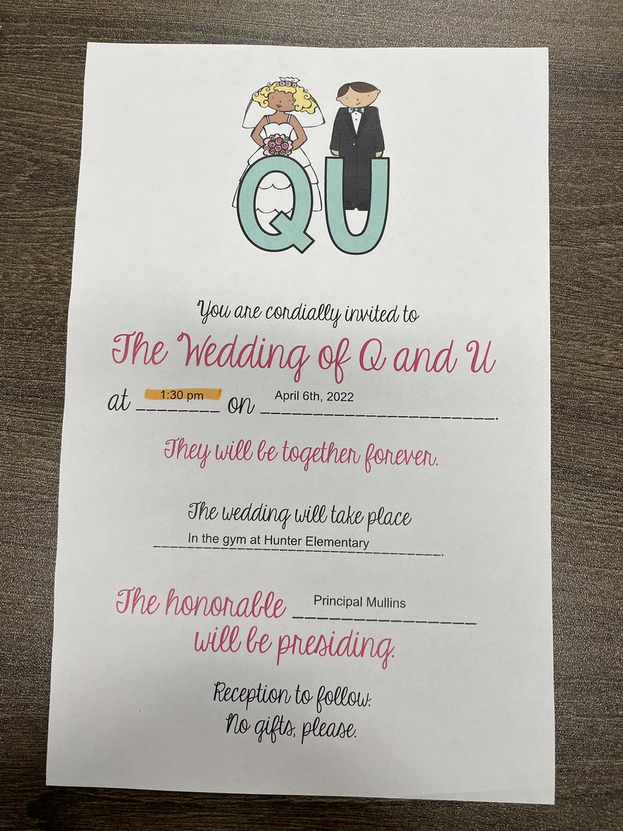 Jenna Mullins (@mullinsjennaj) on Twitter photo So honored to be invited to the phonics wedding hosted by <a href="/czajkoh/">Heather Czajkowski</a>! Oh wait, I’m officiating! #NoColdFeet #ThankATeacher #GSDPride #HunterHornets <a href="/GSDacademics/">Scott Wagner</a> <a href="/superGSD/">Amy Conway</a> So honored to be invited to the phonics wedding hosted by <a href="/czajkoh/">Heather Czajkowski</a>! Oh wait, I’m officiating! #NoColdFeet #ThankATeacher #GSDPride #HunterHornets <a href="/GSDacademics/">Scott Wagner</a> <a href="/superGSD/">Amy Conway</a>