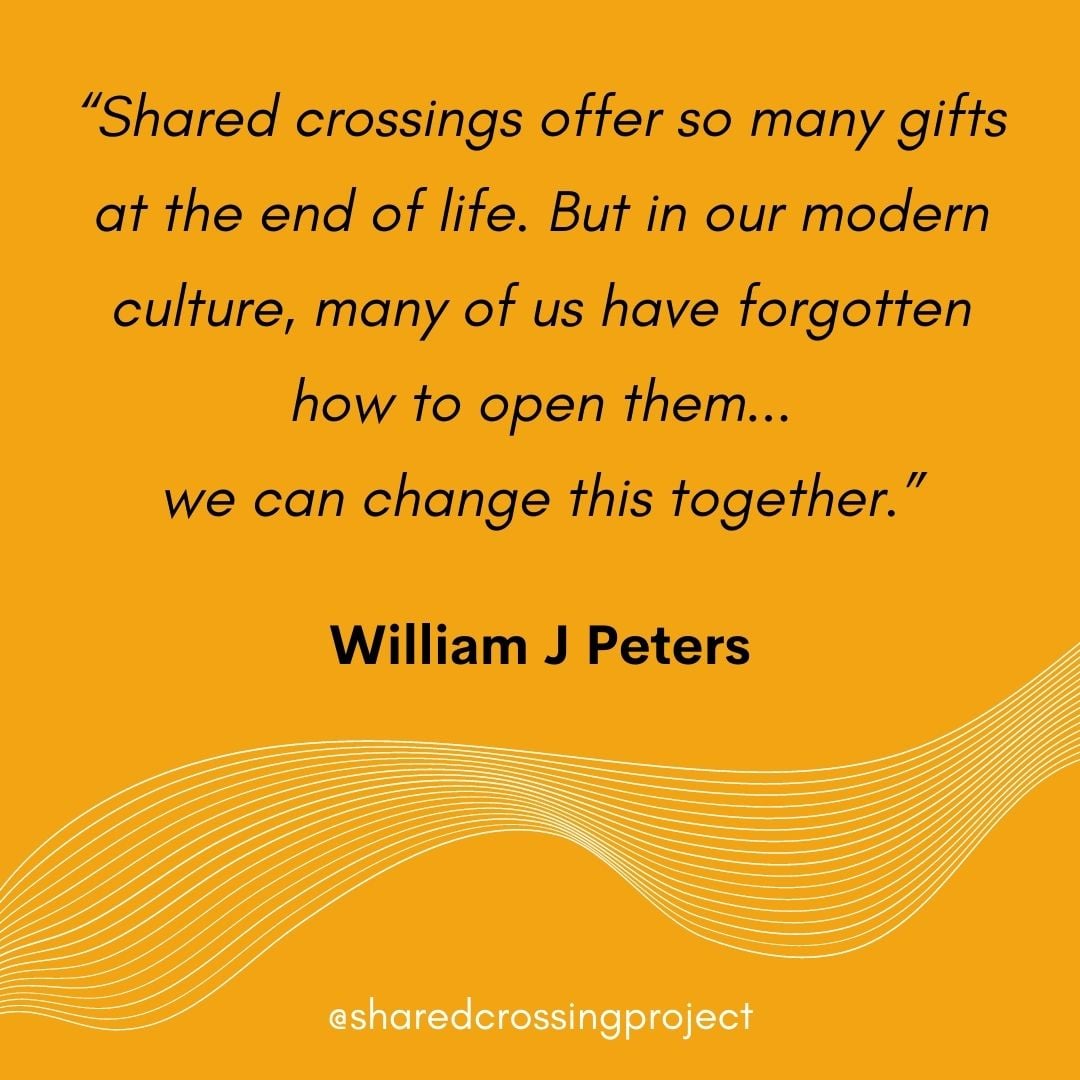 A shared crossing is a special experience at the end of a life that suggests loving connection and communication with loved ones beyond this human realm. Explore these incredible experiences by joining our community!
sharedcrossing.com 
#sharedcrossings #grief #community