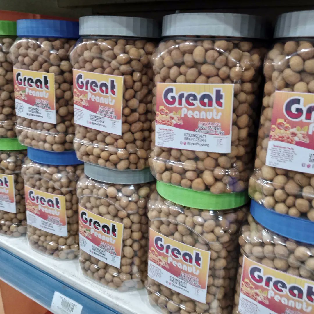 just_urch's tweet photo. Newsflash:
We make the best Peanuts.
#greatfoodsng #GreatPeanuts #peanuts #coatedpeanuts #peanutbutter #snacktime #officesnacks #auchibusiness #ziplockbag #pouch https://t.co/NqI8fYDNYT