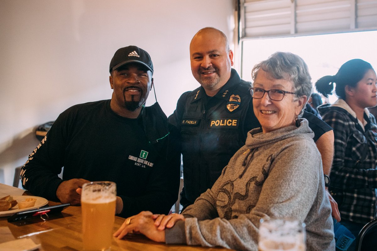 kentpd's tweet photo. Hops &amp; Cops @AirwaysBrewing was a great time &amp; well attended. Thanks for joining us! Missed it? Stay tuned for more Coffee with the Chief &amp; Hops &amp; Cops events coming soon. #kentpdway #WeAreKent #KentHopsandCops #Kentcommunity https://t.co/a1FBtYJz1e