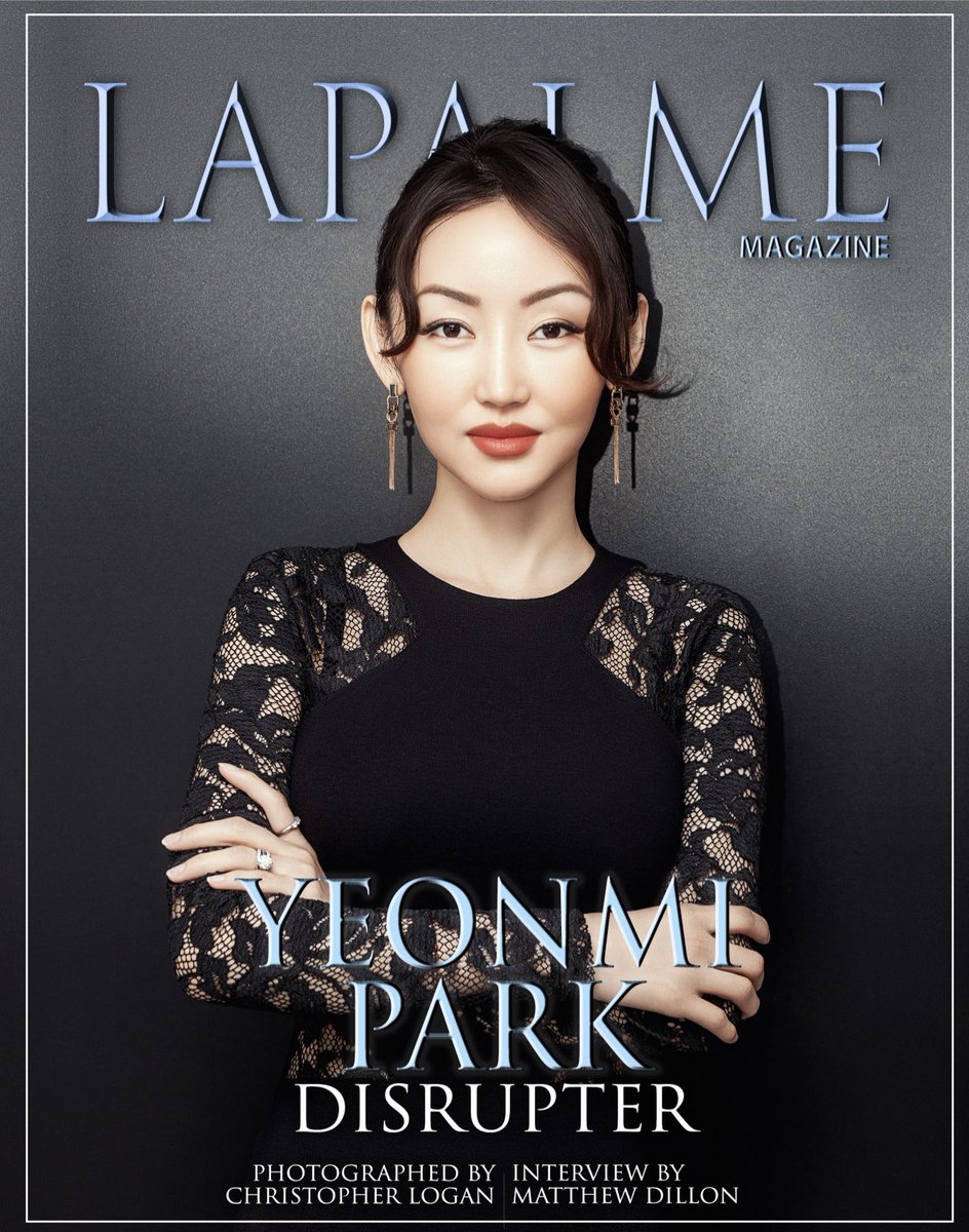 . <a href="/YeonmiParkNK/">Yeonmi Park</a> is <a href="/lapalmemagazine/">LAPALME Magazine</a>’ Spring cover profile story shot exclusively by <a href="/CLoganStudios/">Christopher Logan</a> and feature by <a href="/mattdillon1983/">Matt Dillon</a>. If you don’t know her story you’ll want to grab a copy on news-stands next week or a custom copy via - lapalmemagazine.com/2022/04/yeonmi….