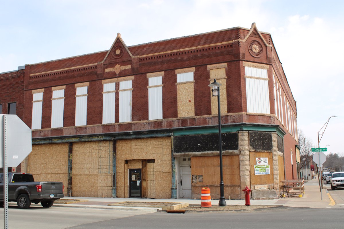 MohsContracting's tweet photo. We're excited to share the latest from the Jerry's Building remodel in Downtown Owatonna! https://t.co/PfMkP0pYGG