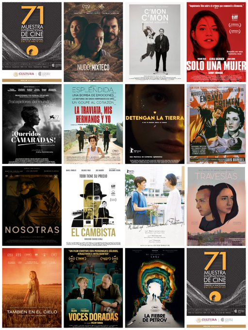 🤩Hoy inicia la #71Muestra Internacional de Cine en la <a href="/CinetecaMexico/">Cineteca Nacional</a>. 

'Nudo mixteco' de Ángeles Cruz es la película inaugural. #VeamosLoNuestro