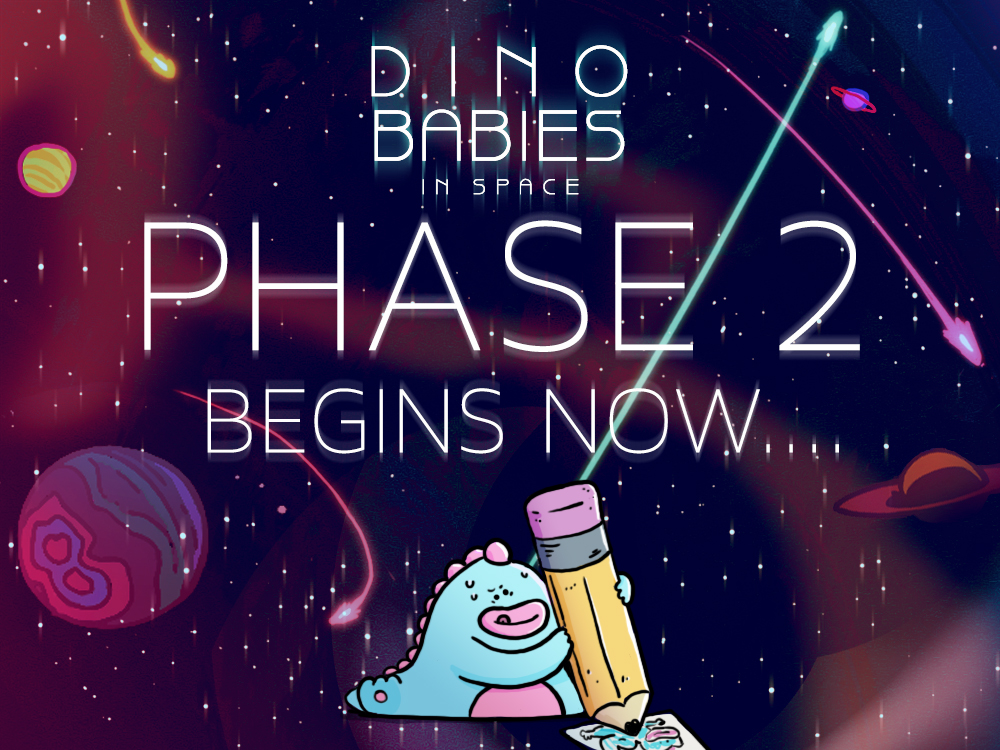 Dino Babies in Space tweet media