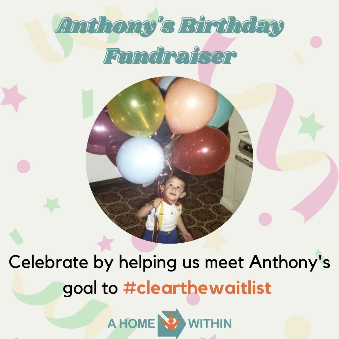 AHomeWithin's tweet photo. Make @AnthonyPicoCA 's birthday wish come true...Clear the therapy waitlist! Over 100 foster youth need therapists and we need your help!
https://t.co/6uzV5Lf0ft.
#ahomewithin #mentalhealth #therapy #therapist #foster #fosteryouth #fostercare #mentalhealthawareness #volunteer https://t.co/siLOUzw6eT