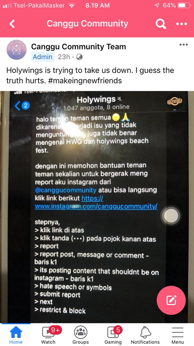 dekharry's tweet photo. #savebalidogs
Holiwings tinggal bikin statement aja kok.. bener ngeracuni anjing bali yg ada di pantsi berawa atau tidak ??
Klarifikasi.. jng msin ancam begini juga..
Berbisnis lah yg elok di Bali..klo tdk ingin kena hukum karma nya https://t.co/jcysGmLuIv